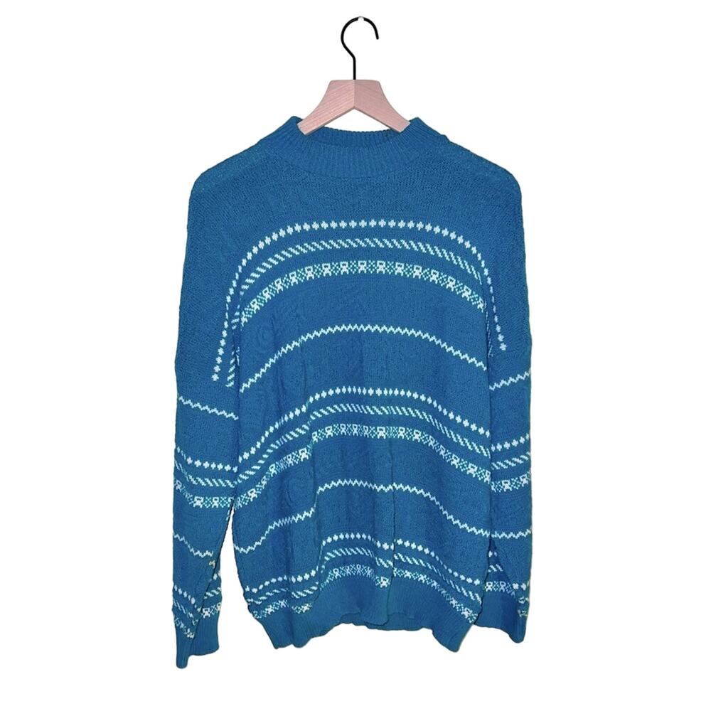 VNTG 80s AMERICAN PRIDE acrylic knit sweater 20